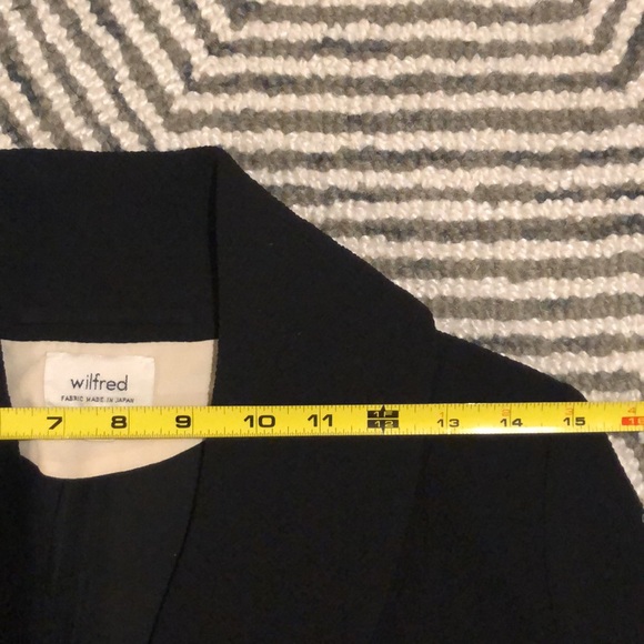 Aritzia Wilfred open blazer black size 0 - Picture 7 of 9